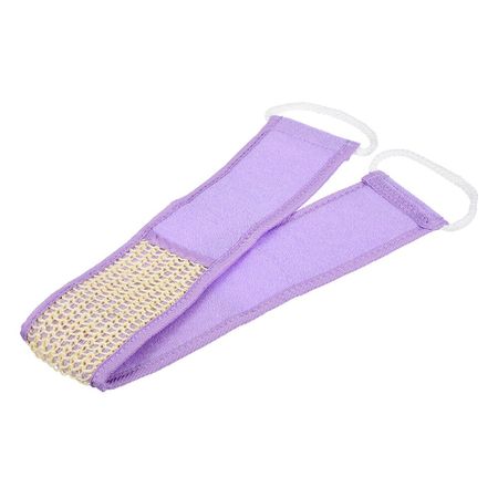 Мочалка из сизаля Банные штучки с верёвочными ручками 4 цвета 70х8 см  в ассортименте