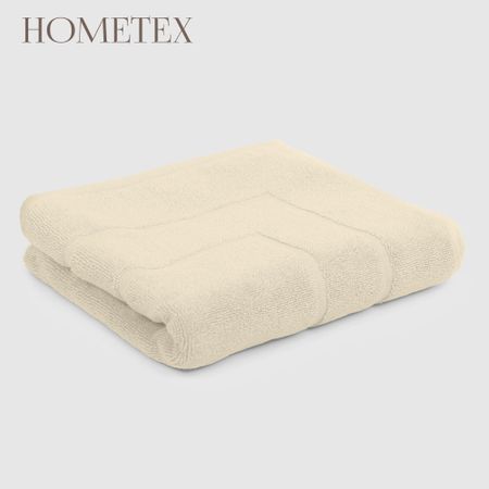 Полотенце махровое для ног Hometex Original бежевый 50x90 см