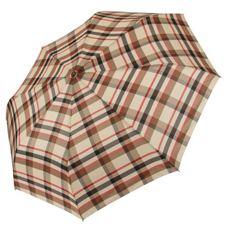 Зонт женcкий Fabretti автоматический 3 сложения Клетка UFQ0010-13