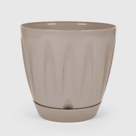 Кашпо Serinova Daisy мокко 14,3х13,3 см