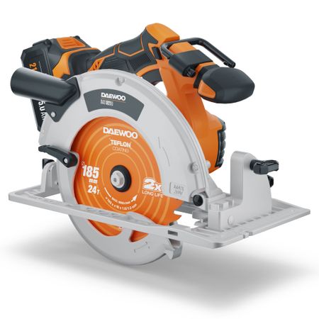 Пила дисковая аккумуляторная DAEWOO DAS 1821LI SET