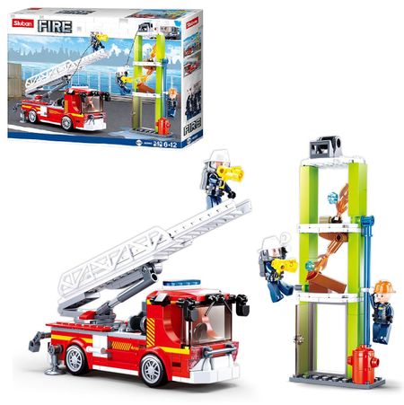 Конструктор Sluban  на пожаре  (60101002)