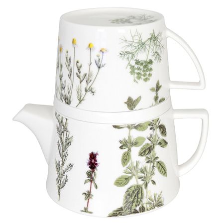 Набор KOENITZ чайник заварочный 650 мл + кружка 350 мл + подставка Растение нина ивановна венидиктова немецкий для бизнеса переговоры по телефону