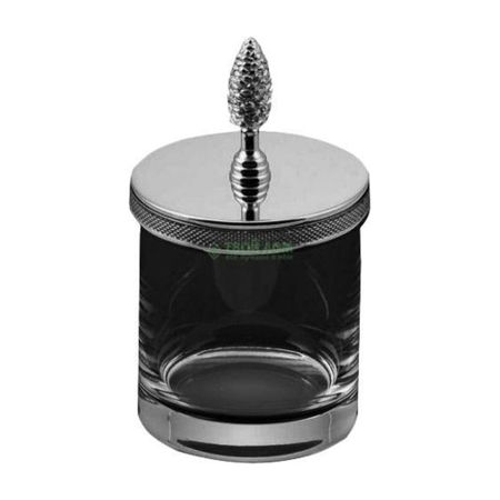 Косметическая емкость Cristal et bronze Ciselé Баночка с шишкой лакир цинк (31522P) ник перумов рождение мага с лакир