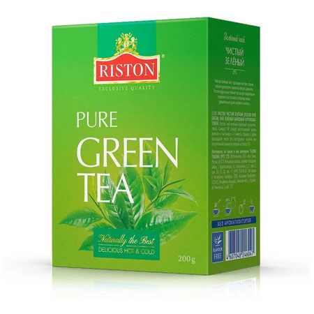 Чай зеленый Riston листовой Чистый, 200 г