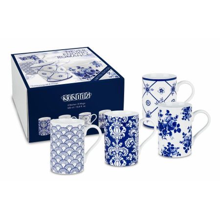 Набор KOENITZ из 4х кружек бесконечный роман 240 мл иван геника терехин бесконечный стартап