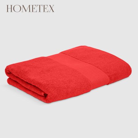 Полотенце махровое Hometex Original красный 70x140 см