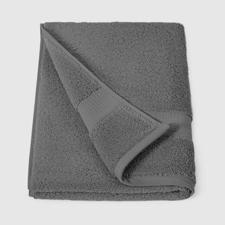 Полотенце махровое Erteks Cirrus 50x100см тм-серое