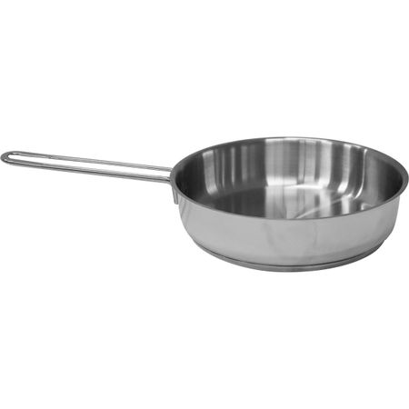 Сковорода Катюша пром Марта нержавеющая сталь 22см без крышки