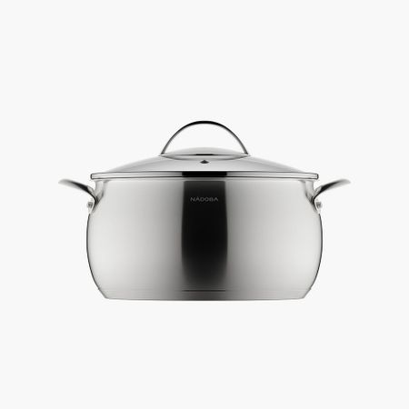 Кастрюля Nadoba Linda со стеклянной крышкой 24 см / 5 л