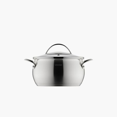 Кастрюля Nadoba Linda со стеклянной крышкой 18 см / 2 л