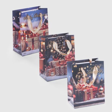 Пакет Ad trend NY подарочный 12х7х15 см в ассортименте гс пакет воронеж 18 23 8 бумага