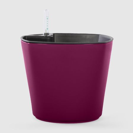 Кашпо с автополивом Greensun D18см oc1816-вино