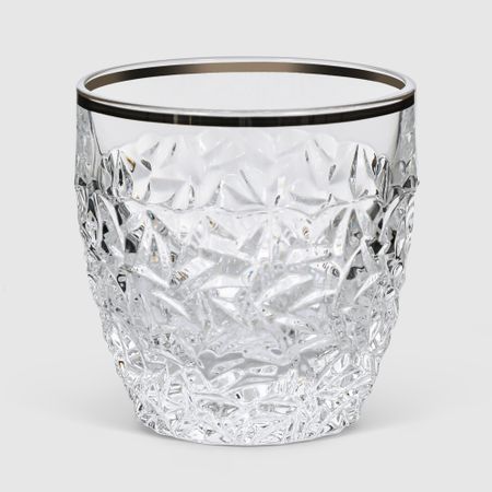 Набор стаканов для виски Bohemia Jihlava Nicolette платина 350 мл 6 шт