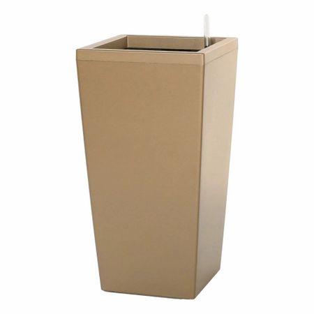 Кашпо с автополивом Greensun ic3059 матовое золото d30 см