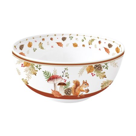 Салатник белка и грибы Autumn breeze 2,5 л бумаги для скрапбукинга 15 15см 24 листа 12  ов in autumn 11 3 11 22345 11 3