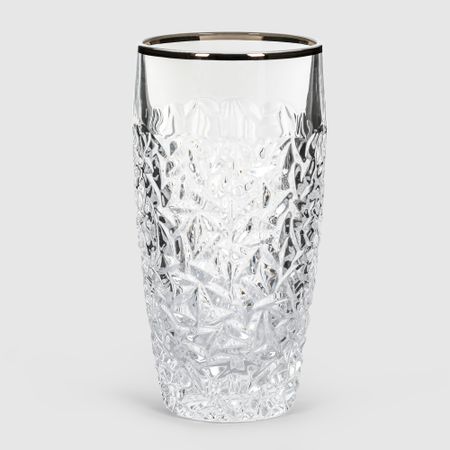 Набор стаканов для воды Bohemia Jihlava Nicolette платина 430 мл 6 шт