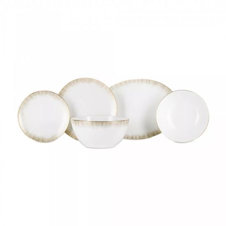 Сервиз столовый Narumi Сверкающее золото 20 предметов 6 персон