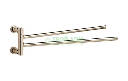 Держатель для полотенец Windisch Cylinder Ribbed Полотенцедержатель 2-ой повор бронза (85341OV)