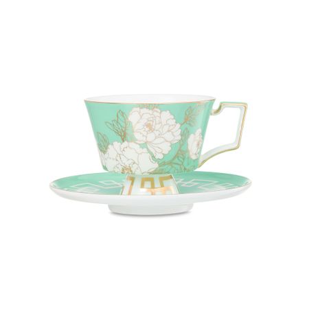 Чайная пара Decor de table Винтаж магнолия мятная 240 мл