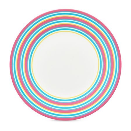 Тарелка закусочная Spode Калипсо костяной фарфор мультиколор 23 см