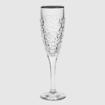 Набор бокалов для шампанского Bohemia Jihlava Nicolette платина 180 мл 6 шт