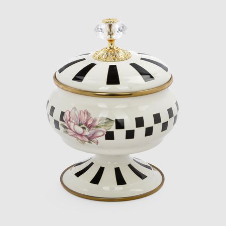 Сахарница Avsar Delicious на ножке с крышкой