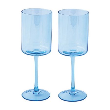 Набор Easy Life бокалов для вина Rainbow голубой 2 шт мерседес рон моя вина