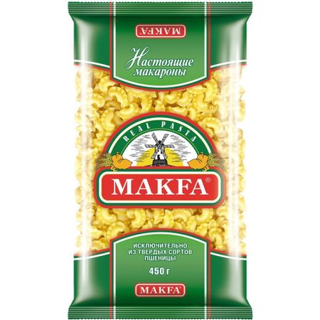 Макаронные изделия Макфа Гребешки 400 г макаронные изделия barilla capellini 1 спагетти 450 г