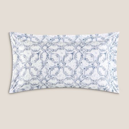 Наволочка Togas Блюнари синий 50х90 см флокированная вельветовая наволочка efundeal розовый серый синий а слоновой кости