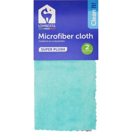 Салфетки Lomberta супер плюш из микрофибры 2 шт