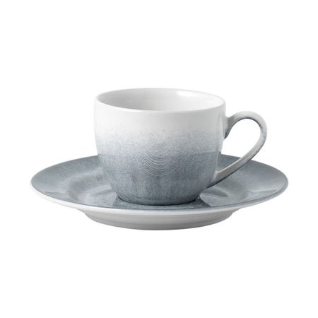 Пара кофейная Lunasol Vulcano 90 мл серо-голубая