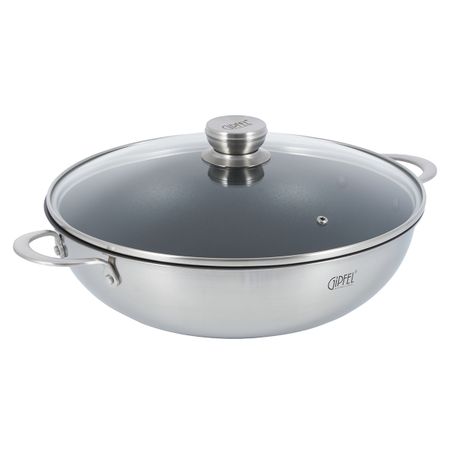 Вок Gipfel fusion 32x9.5см с трехслойным дном