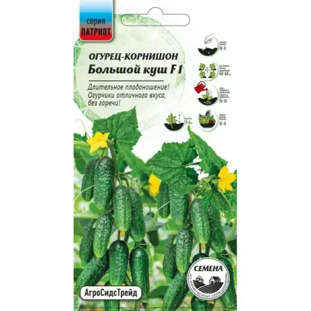 Семена овощей огурец Большой куш F1 10 шт.