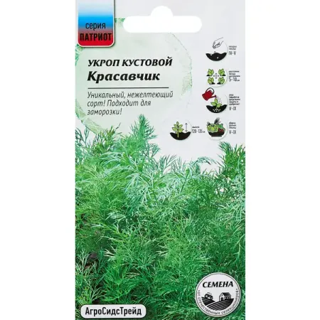 Семена пряных трав укроп кустовой Красавчик поли конверты cozelopack 10 шт