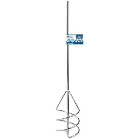 Насадка-миксер для гипса Vertextools 0026-100-500 HEX 100x500 мм, сталь паровая насадка для кофемашины sage breville