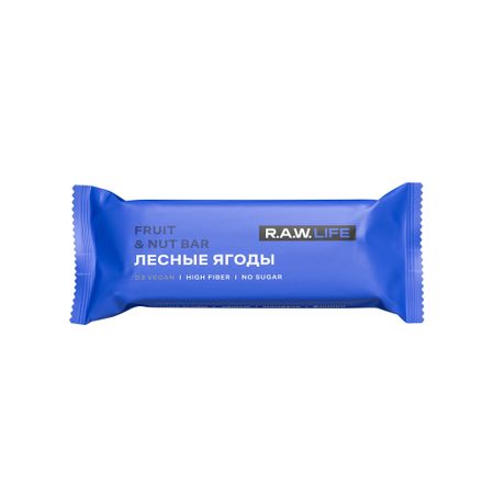 Батончик R.A.W.LIFE лесные ягоды 47 г