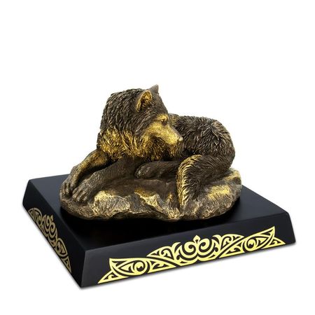 Статуэтка Empire волк 24х27х19 см якоб и вильгельм гримм картонка волк и семеро козлят