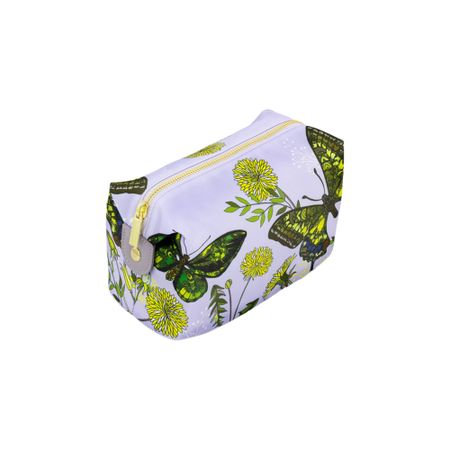 Косметичка Empire бабочки зеленый 23х11х12 см