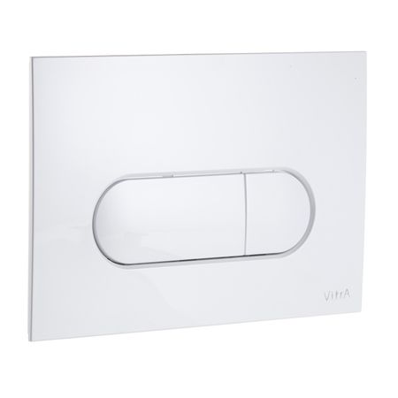 Клавиша смыва для инсталляций Vitra Root Round белая (740-2200)