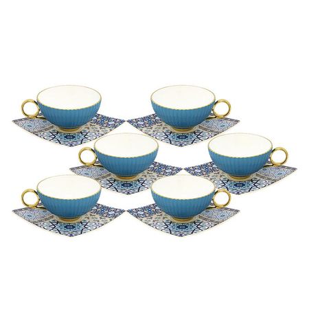 Набор чайный Empire голубые купола 12 предметов на 6 персон александр сергеевич конторович черные купола выстрел в прошлое