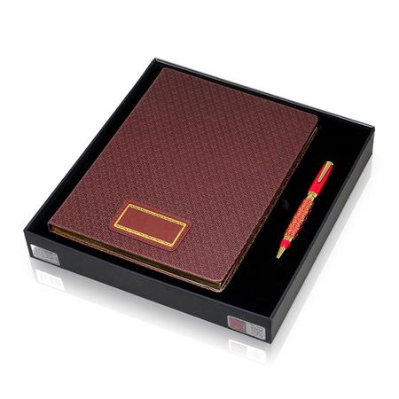 Набор подарочный Empire Орнаментальный красный записная книжка juicy style