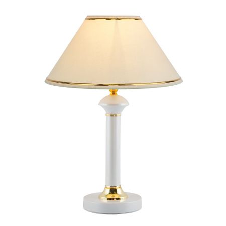 Лампа настольная E27 40 Вт Eurosvet Lorenzo (79887) 928502e000 для hyundai tucson 2004 2009 купольная лампа для чтения