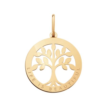 Золотая подвеска Древо жизни