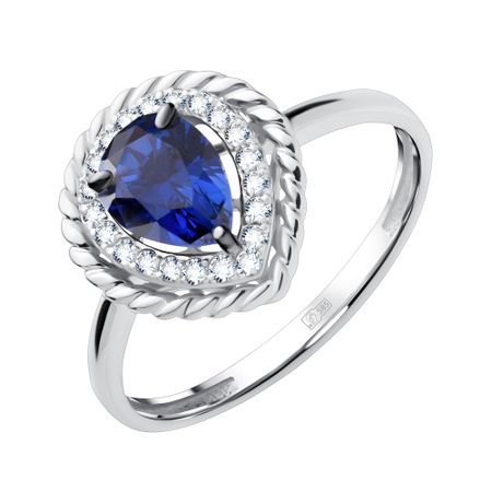 Золотое кольцо с сапфиром и бриллиантами тата орлова анастасия дело о перстне с сапфиром