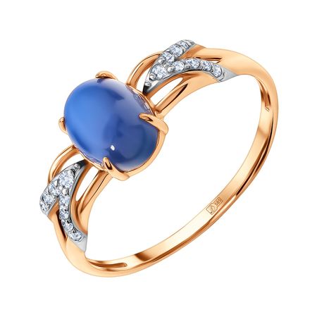 Золотое кольцо с сапфиром и бриллиантами тата орлова анастасия дело о перстне с сапфиром