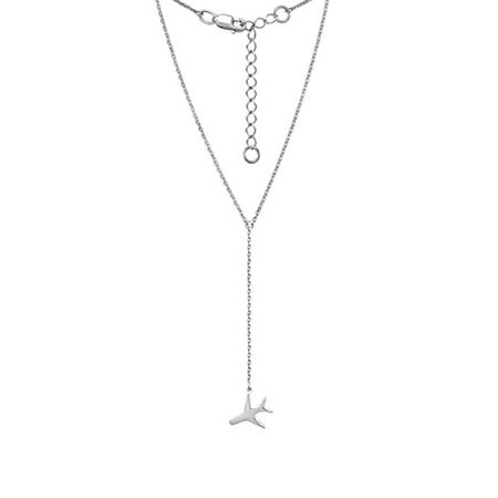 Серебряное колье с родированием