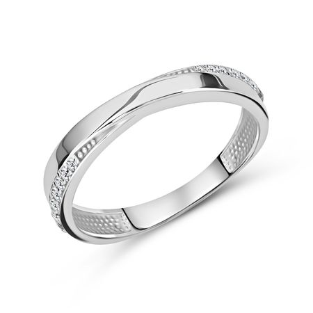 Кольцо TALANT из серебра с фианитами