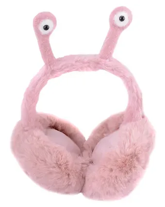 Меховые наушники Улитка с пищалкой (12-37987-123) Bookvalno