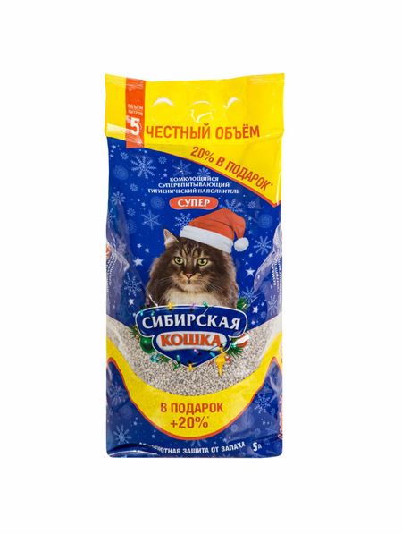 Наполнители Сибирская кошка Комкующийся бентонитовый наполнитель Супер, 100% натуральный, без пыли, 5 л + 20% в подарок (6 кг) кеннет хармон в царстве пепла и скорби
